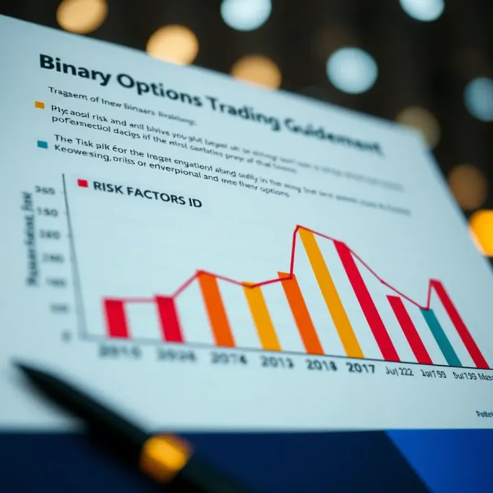 Graph highlighting risk factors and safety tips for binary options traders in India