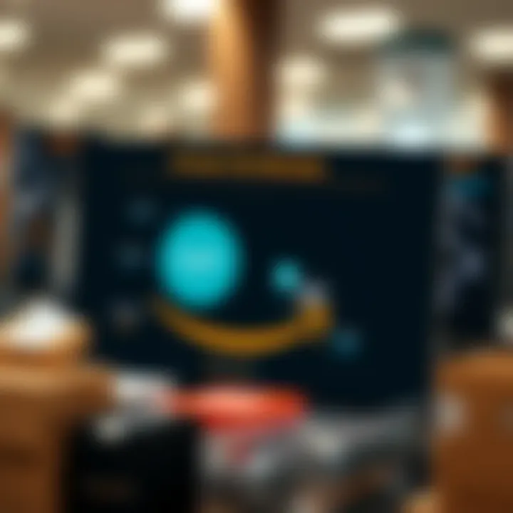 Diagram illustrating Amazon's business segments and their contribution to overall revenue