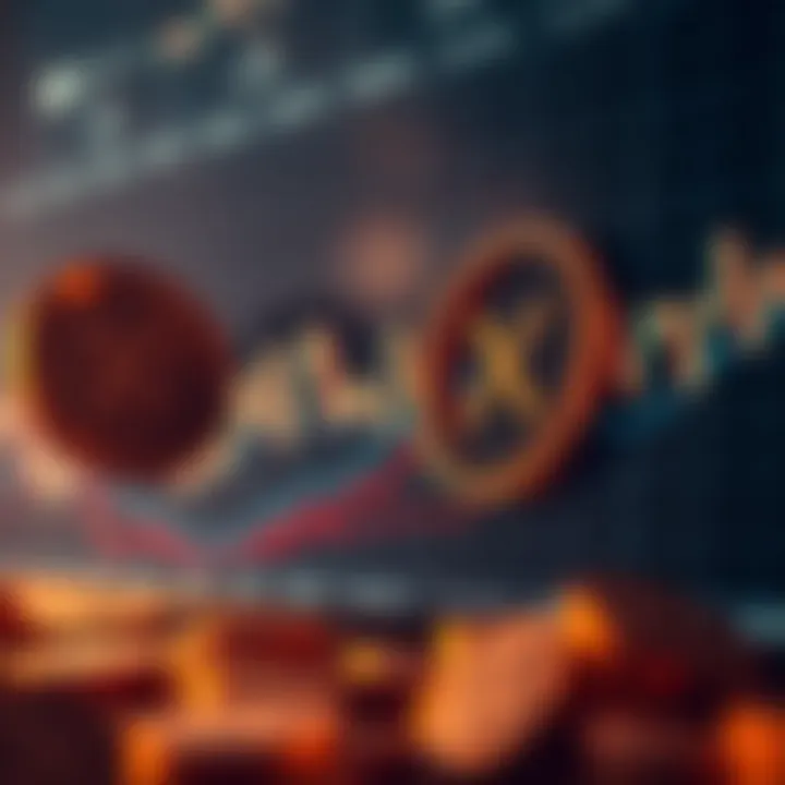 Graph displaying Axie Infinity token price trends with fluctuating market patterns