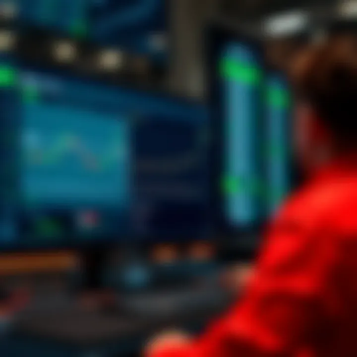 Interface displaying multiple account types and trading tools available for global investors
