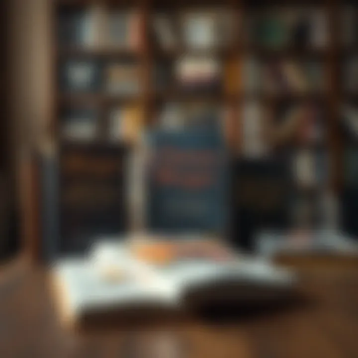 Books authored by Chetan Bhagat displayed on a wooden table