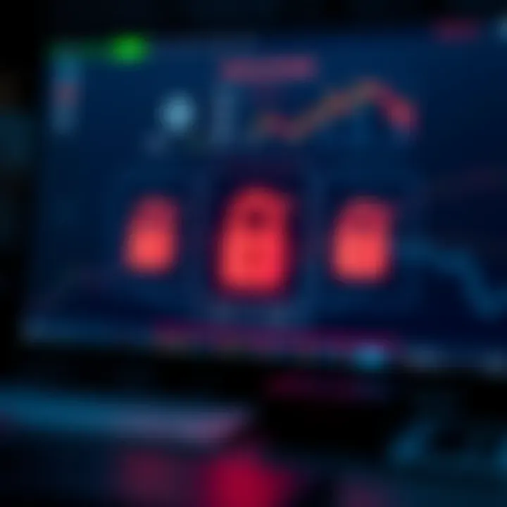 Secure login interface with encryption symbols representing safety measures in a PC trading platform