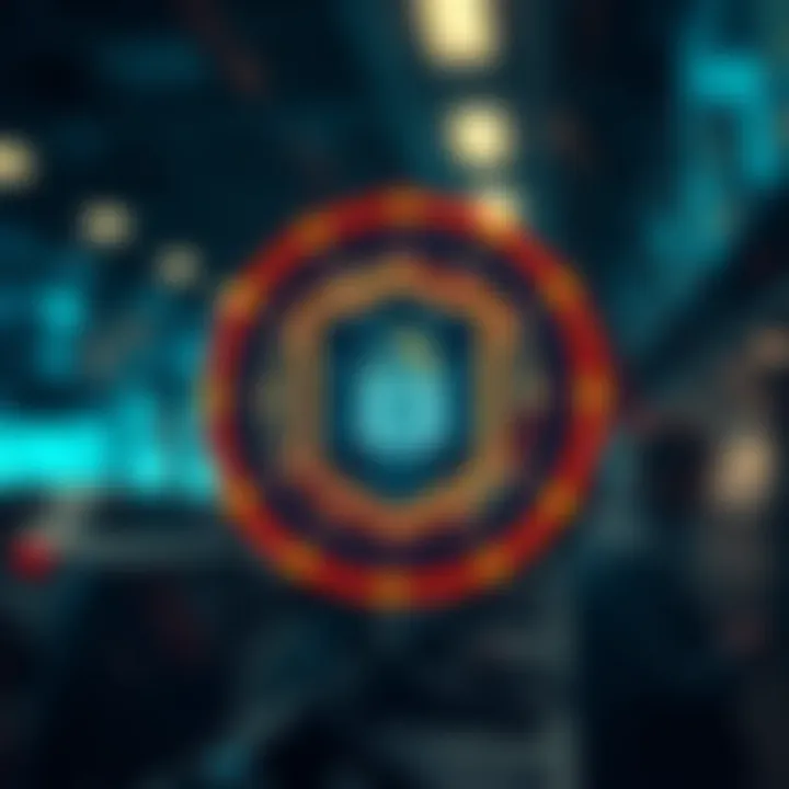 Conceptual graphic illustrating strong security measures for cryptocurrency trading on Coinstore Exchange
