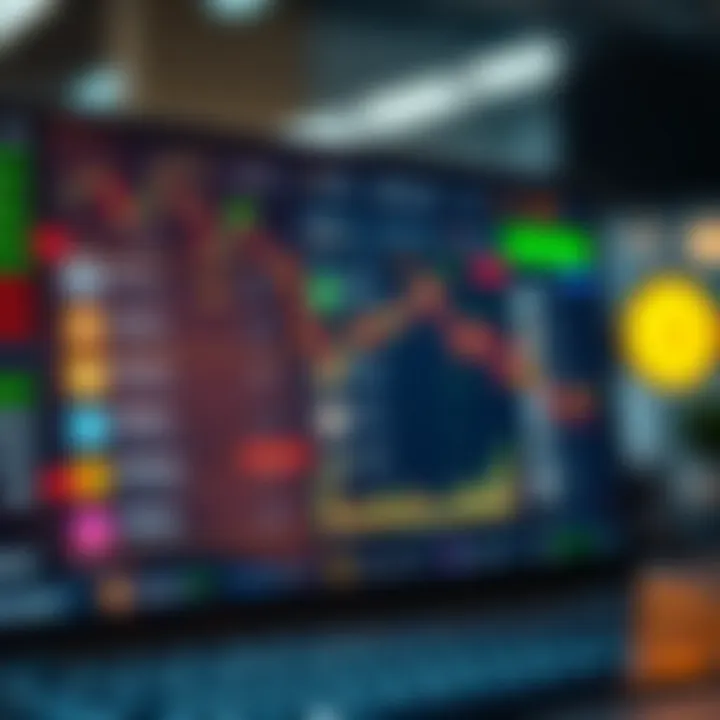 Interface showcasing various supported cryptocurrencies and trading options on a digital trading platform