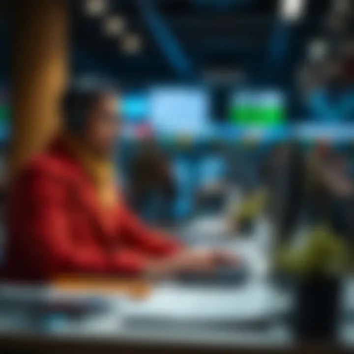 Customer support assisting with financial transaction issues on trading site