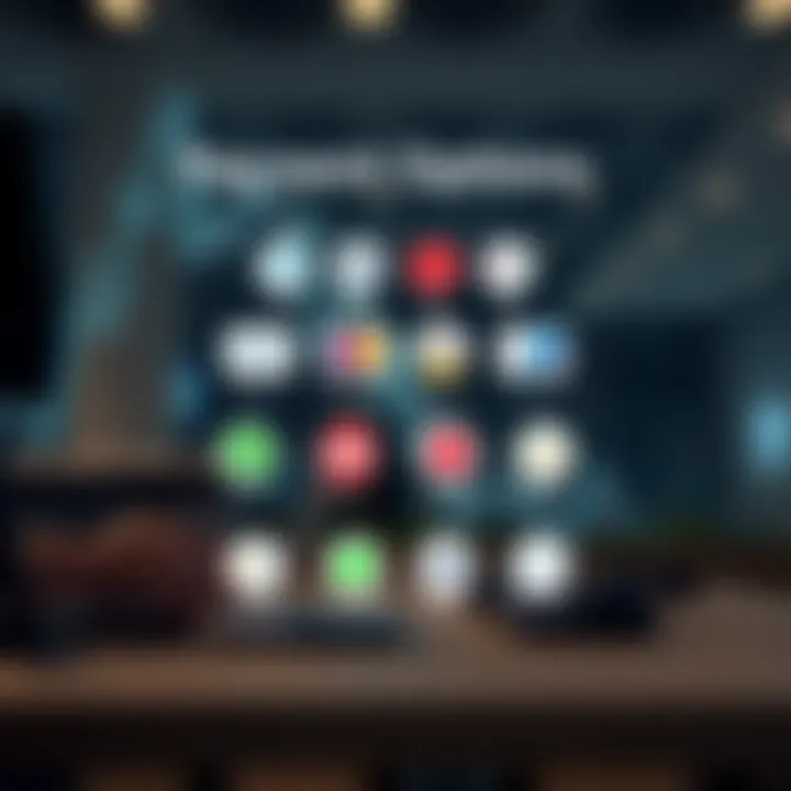 Various payment method icons supported by QXBroker.com for easy deposits and withdrawals