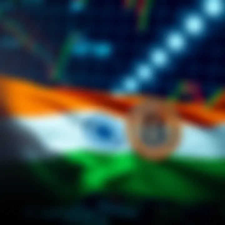Crypto Derivatives Compliance and Risk Awareness for Indian Traders Cryptocurrency derivatives charts with Indian flag background highlighting compliance and risks