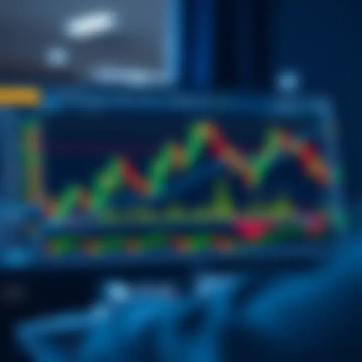 cTrader trading platform interface displaying charts and market data