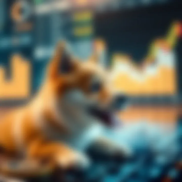 Key Factors Affecting Baby Doge Coin's Market Value Visual representation of factors influencing Baby Doge Coin's value with digital icons and charts