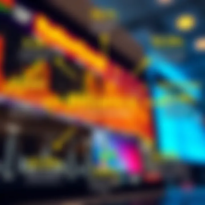 Visual representation of key factors influencing Reliance stock including market trends, sector dynamics, and economic indicators