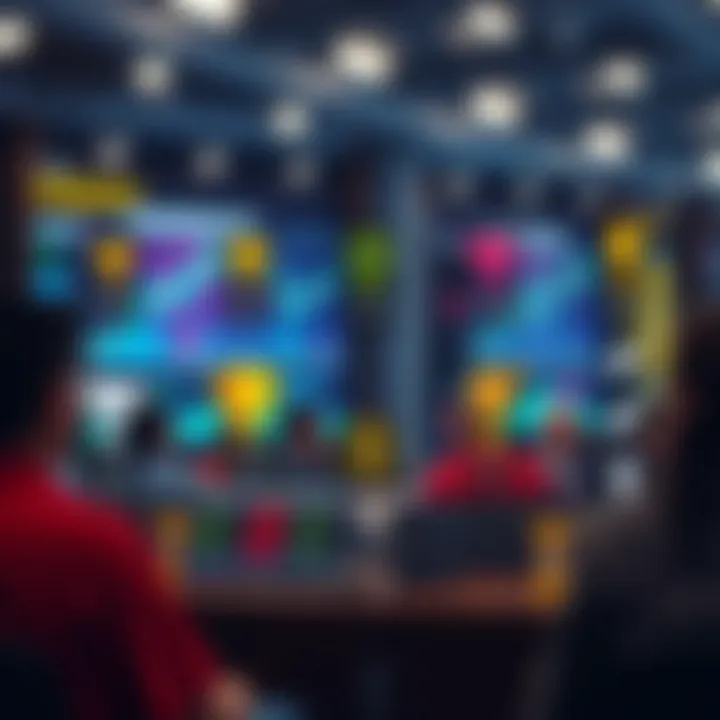 Diverse Forex Trading Contest Formats and Prizes Illustration of various trading contest formats with icons representing different prize categories