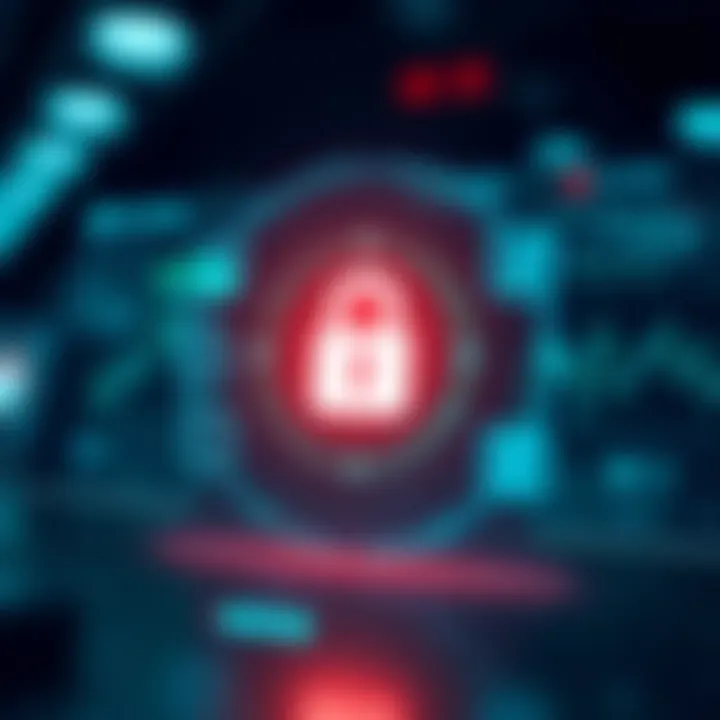 Account Security and Safety Measures on IQ Trade Illustration showing secure login and account protection features for IQ Trade users