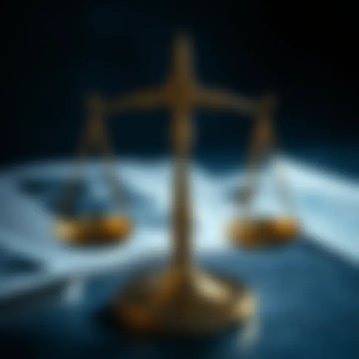 Legal scales balancing cryptocurrency regulations and foreign trading platforms in India