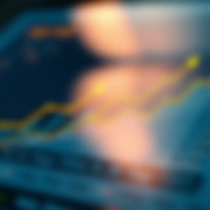 Graph showing growth trends and future projections of a multinational conglomerate in the energy and retail sectors