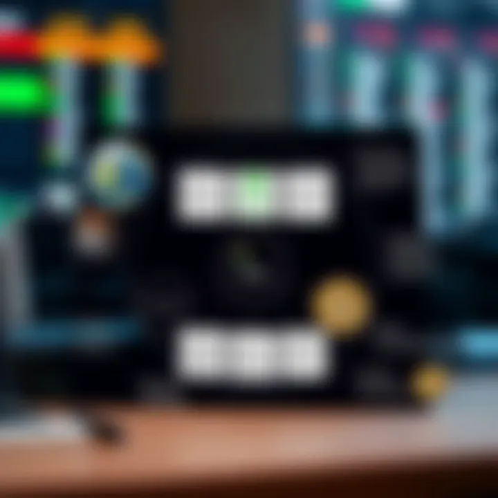 Diagram illustrating various account types and their features offered by QXBroker for Indian traders