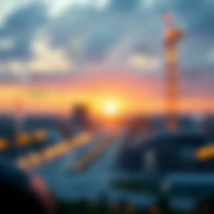 Illustration depicting key factors driving Reliance Industries' market value including technology and energy sectors