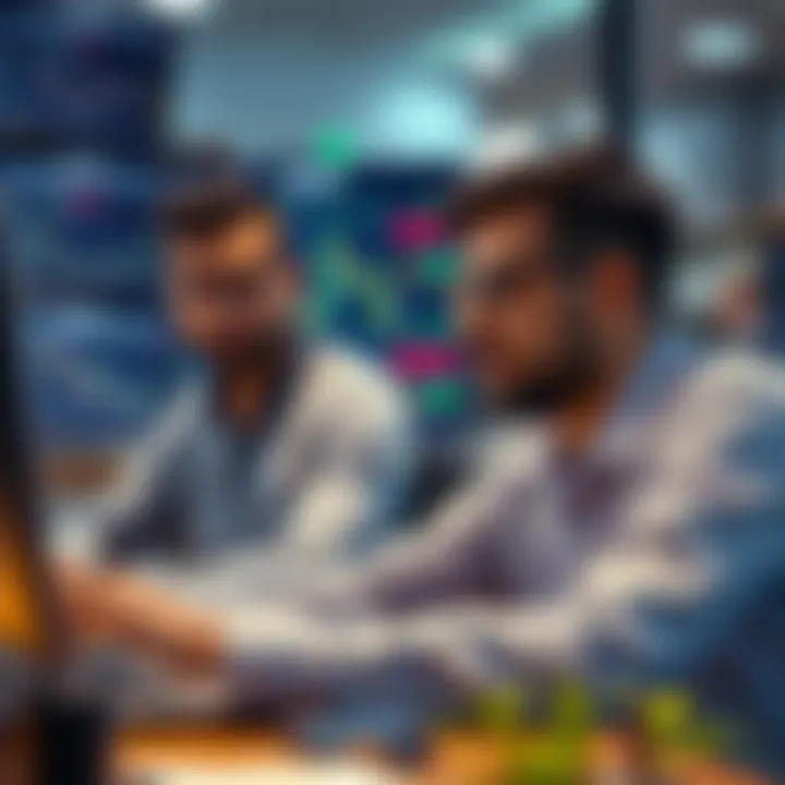 Simulated Trading Experience for Skill Development on QXBroker.com Conceptual illustration of simulated trading activities helping Indian traders build skills confidently