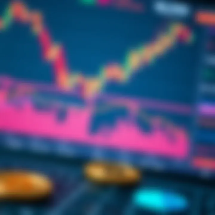 Chart illustrating technical and fundamental analysis tools applied to Bitcoin