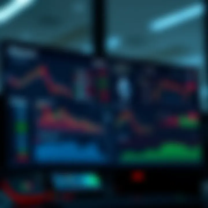 Dashboard interface displaying various tools and charts for monitoring Ethereum value in Indian market context