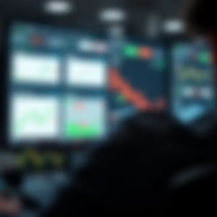 Dashboard showcasing Qutex Trade's various trading options and real-time market data