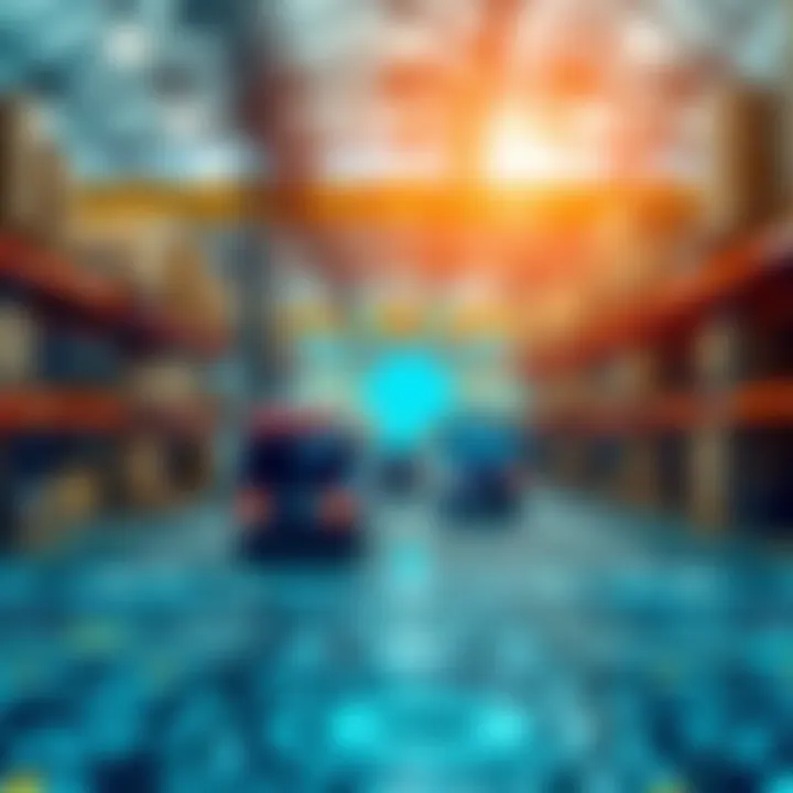 Visualization of technology integration in supply chain operations