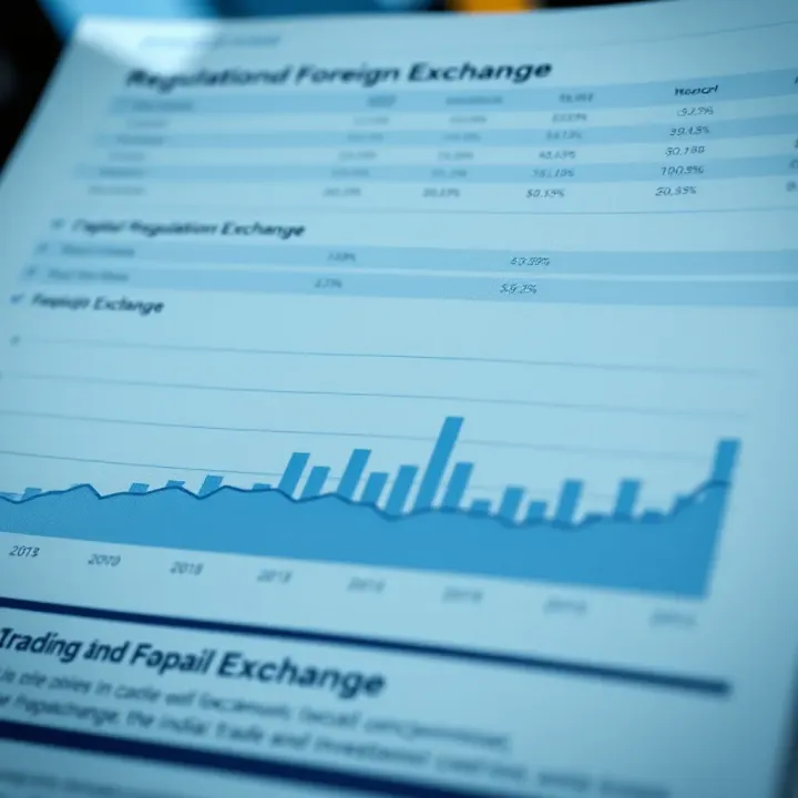 Graph showing regulatory frameworks and risk management strategies impacting capital foreign exchange in Indian trade and investment