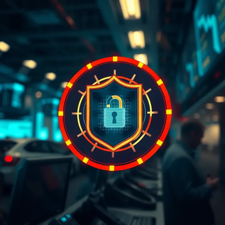 Security Features of Coinstore Exchange Conceptual graphic illustrating strong security measures for cryptocurrency trading on Coinstore Exchange