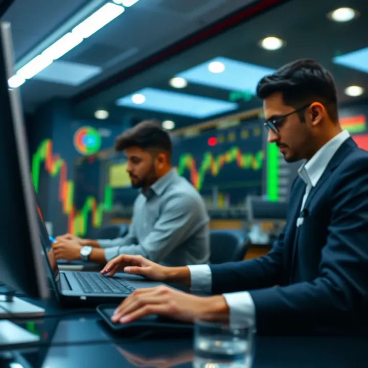Visual representation of key RBI-approved forex brokers operating in the Indian market