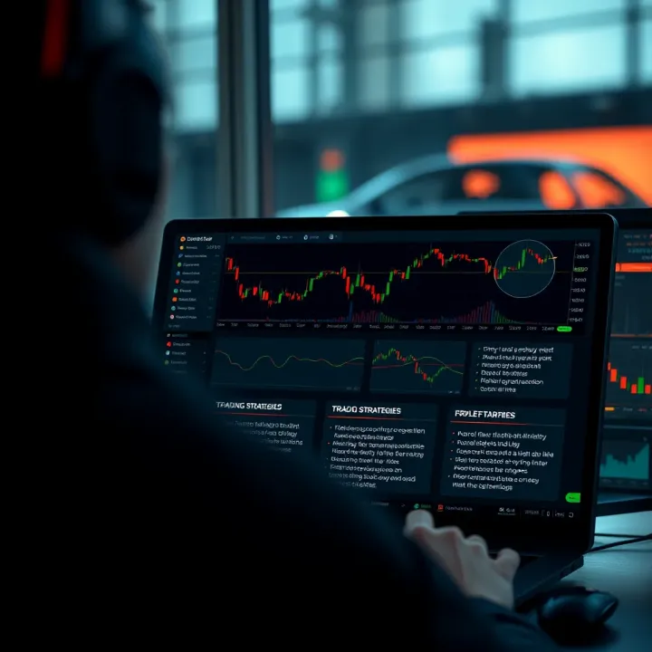 Overview of Trading Strategies and Features in cTrader Web Diagram illustrating key trading strategies and features available on cTrader Web browser platform
