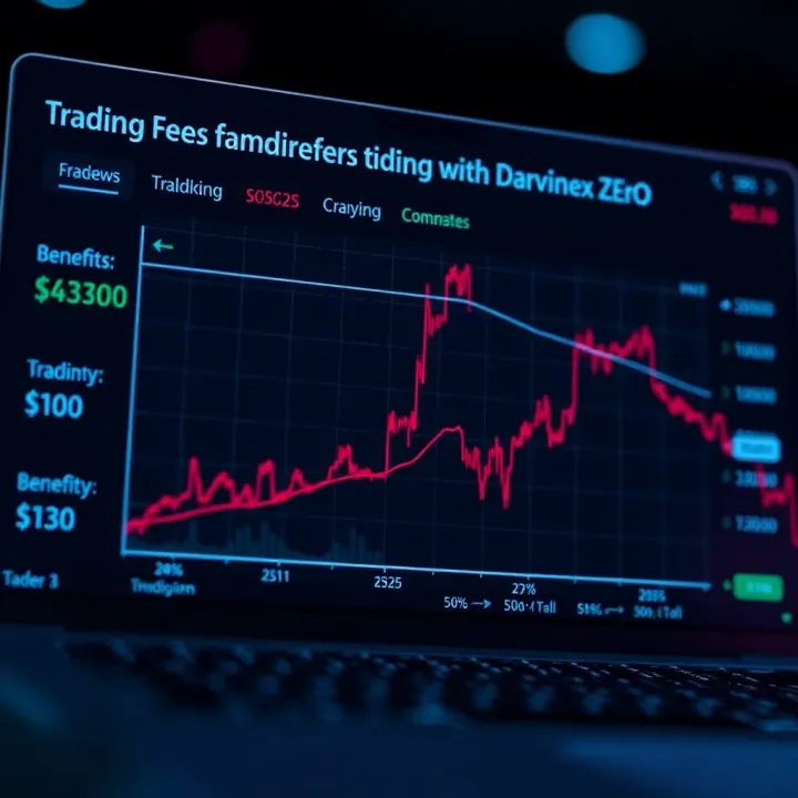 Graph depicting comparative trading fees and benefits of a Darwinex Zero account against other trading accounts