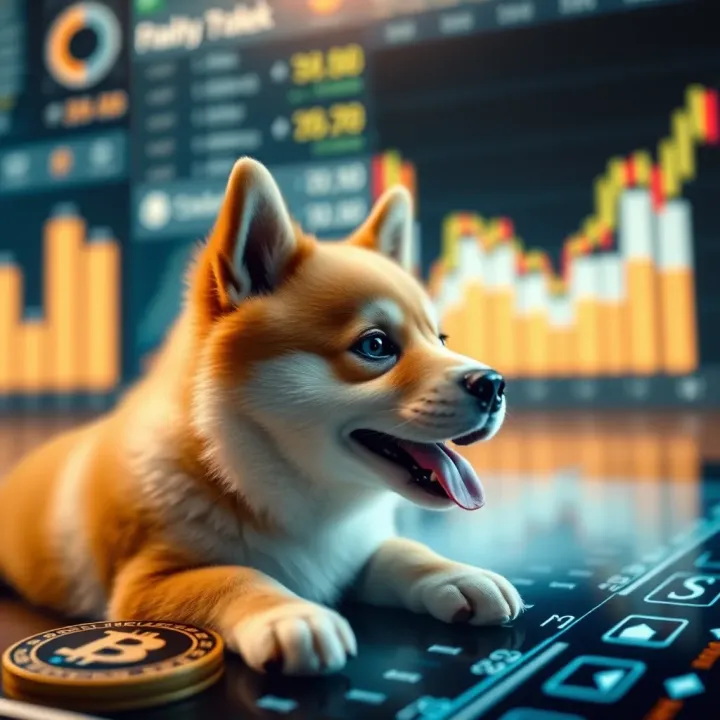 Visual representation of factors influencing Baby Doge Coin's value with digital icons and charts