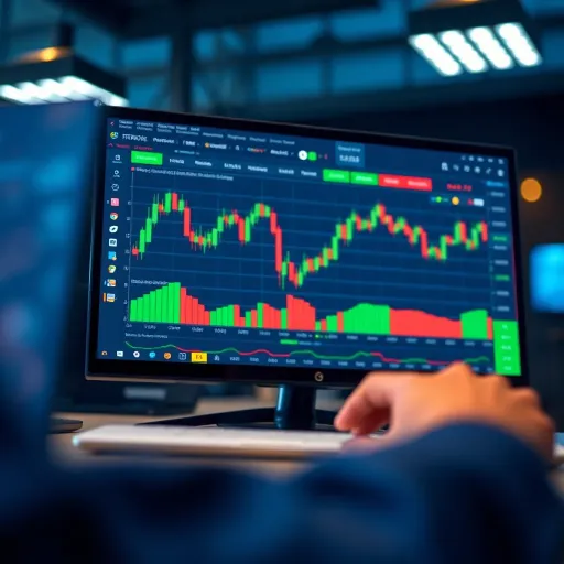 FXoro Trading Platform Overview with Interactive Charts and Tools Screenshot of FXoro trading platform showing charts and trading tools