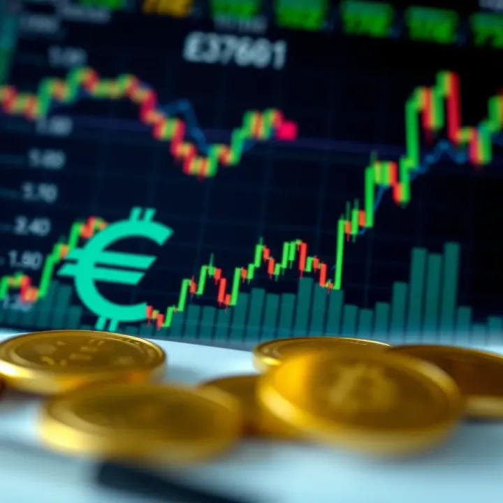 Chart illustrating the impact of global monetary policies on EUR/USD exchange rates