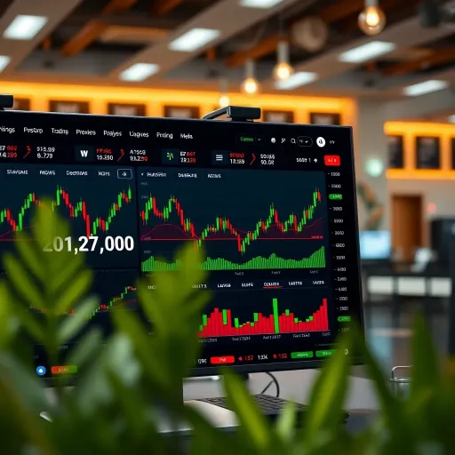 IQ Option Trading Dashboard Overview Dashboard displaying various trading instruments on IQ Option platform