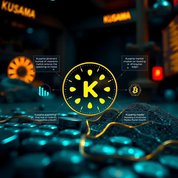 Diagram showing Kusama's role in blockchain ecosystem and future growth potential