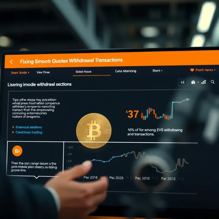 Visual guide showing essential steps for ensuring smooth and compliant withdrawal transactions on a trading platform