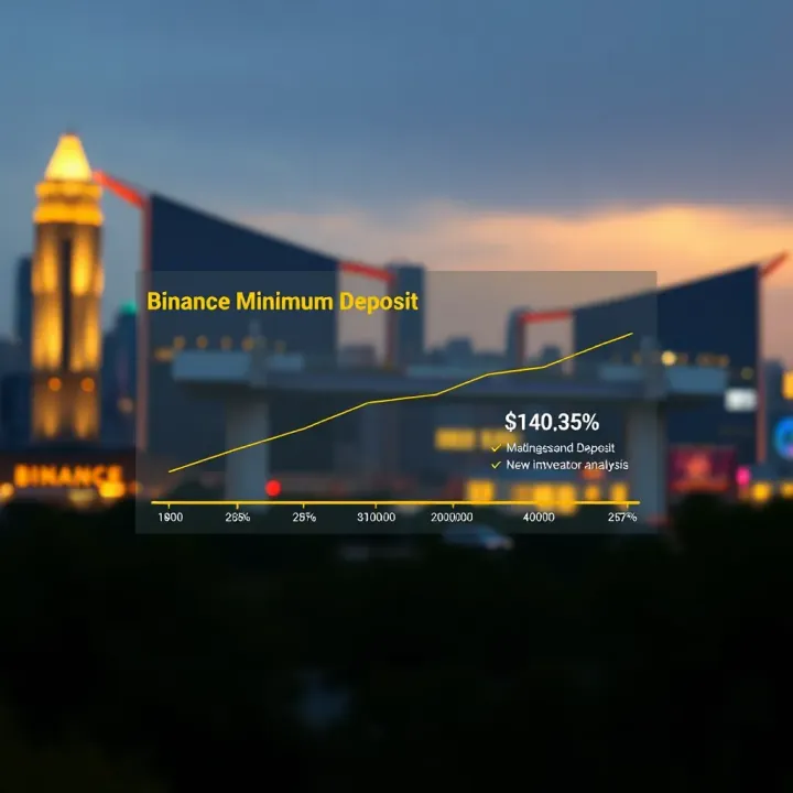 Diagram showing Binance minimum deposit thresholds and their influence on cryptocurrency trading decisions