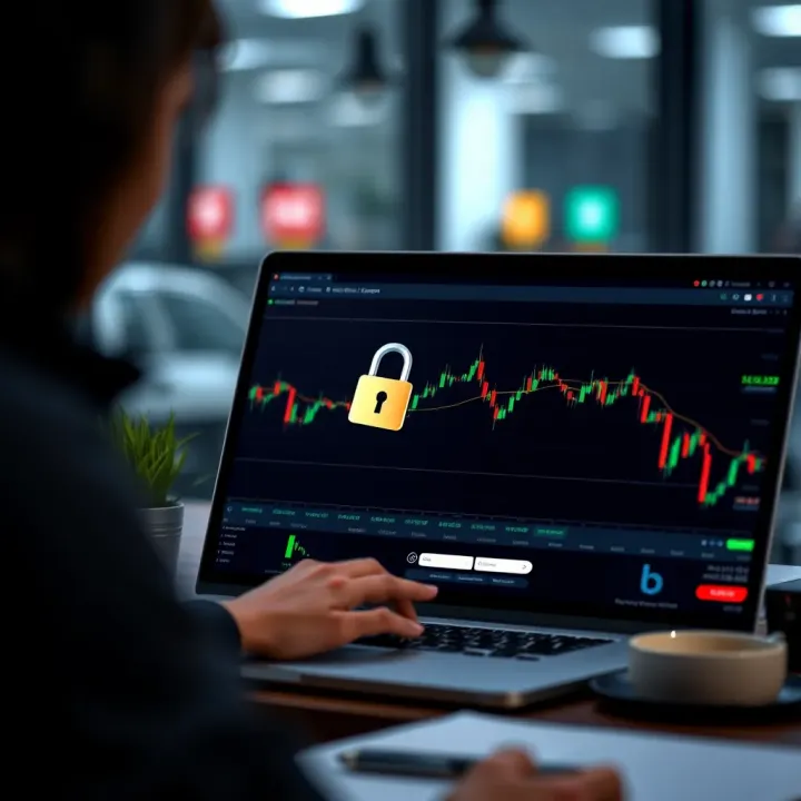 Illustration of a secure online transaction for funding a Deriv Real Account