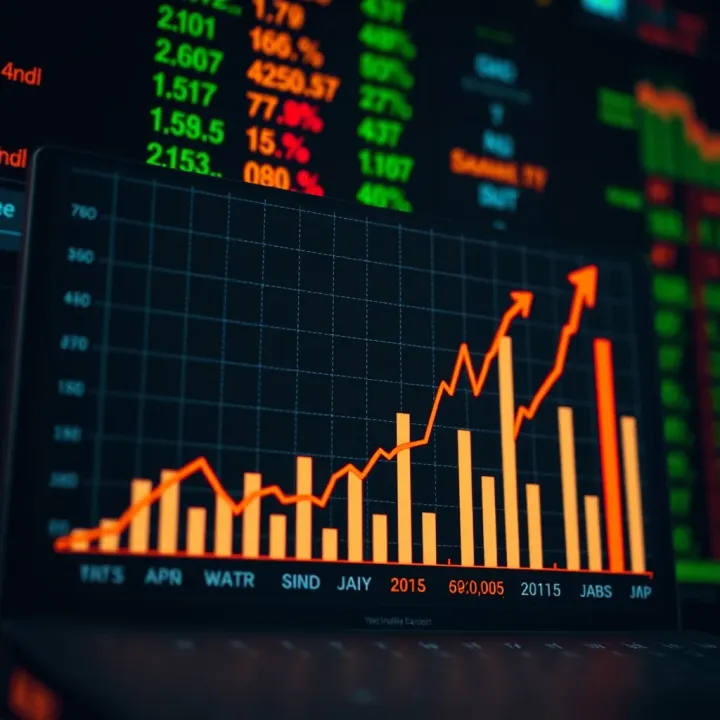 Impact of Electronic Trading Platforms on Indian Financial Market Graph showing the growth and impact of electronic trading platforms on the Indian financial market