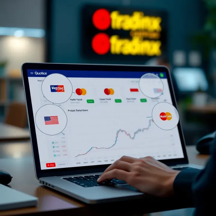Illustration showing various digital payment options for smooth withdrawal transactions on a trading platform