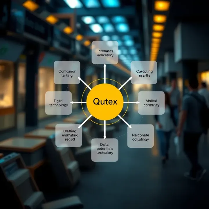 Diagram illustrating the core concepts and structure of Qutex technology