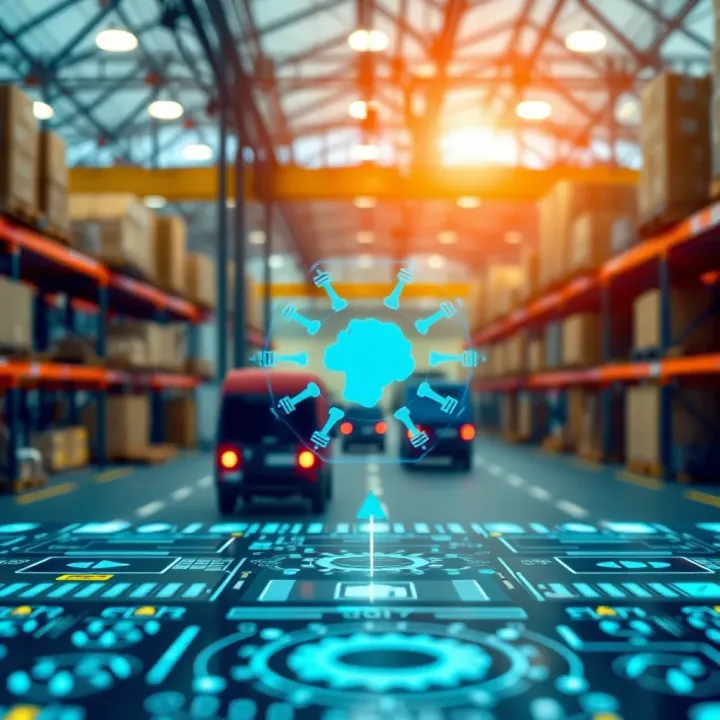 Visualization of technology integration in supply chain operations