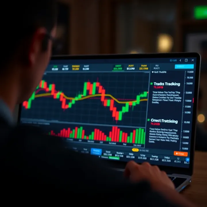 Diagram illustrating common chart patterns used to inform binary trading decisions on TradingView